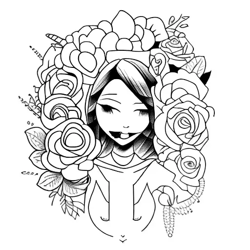 Girl Friend Surprise Tatto