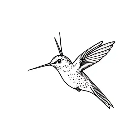 Gemini Hummingbird Perched