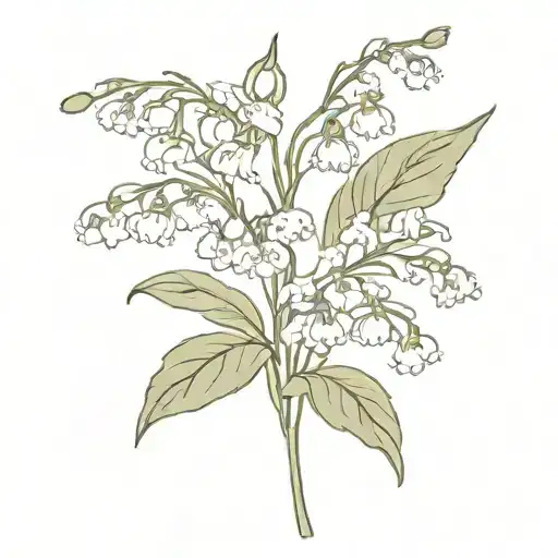 Lily Of The Valley And Hawthorn Flower
