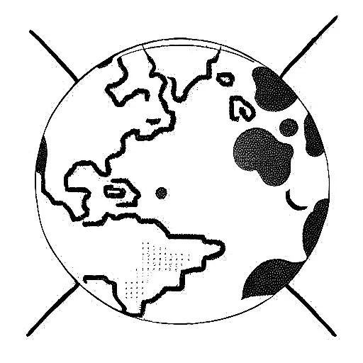 An Airplane Travelling Over The Map From Puerto Rico To Spain