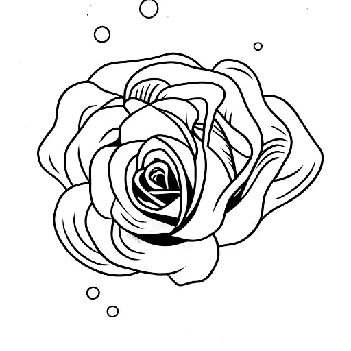 Rose With Script