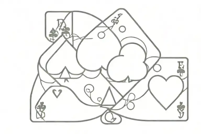 Clear Eyes Full Hearts Playing Card