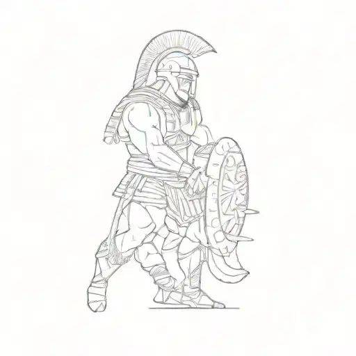 A Spartan Wrestling A Spartan