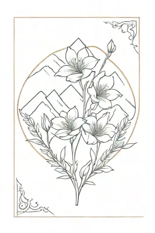 Book Mountain Flowers