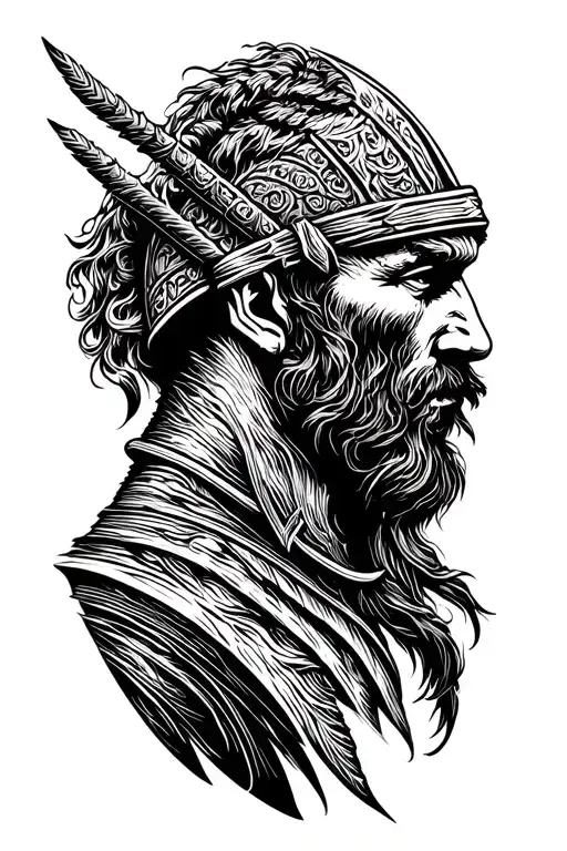 Viking Side View