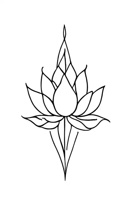 Ornament Lotus Flower