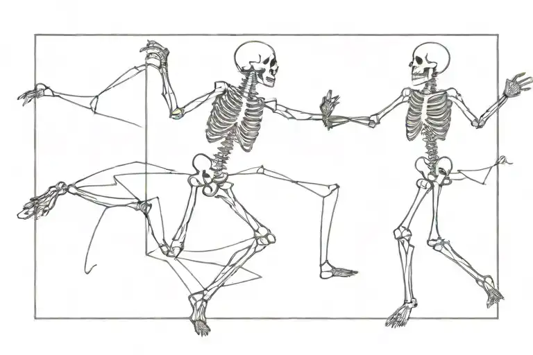 Dancing Skeleton