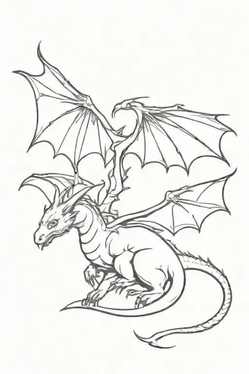 Book Dragon Flying