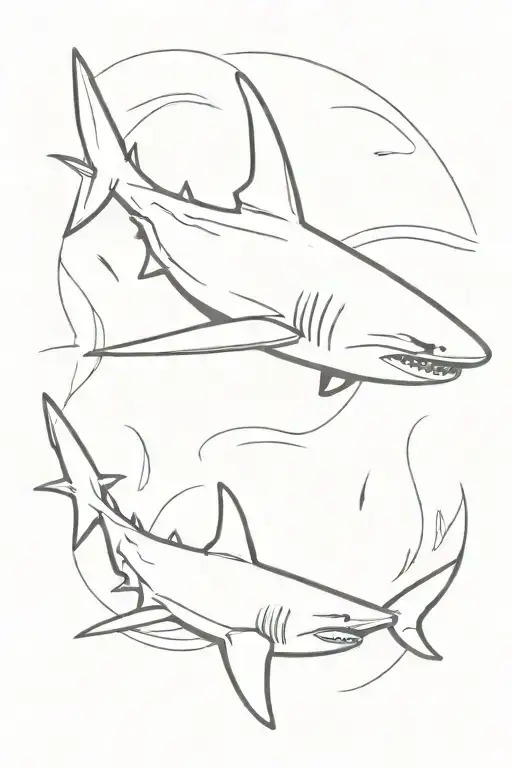 Shark Swimming