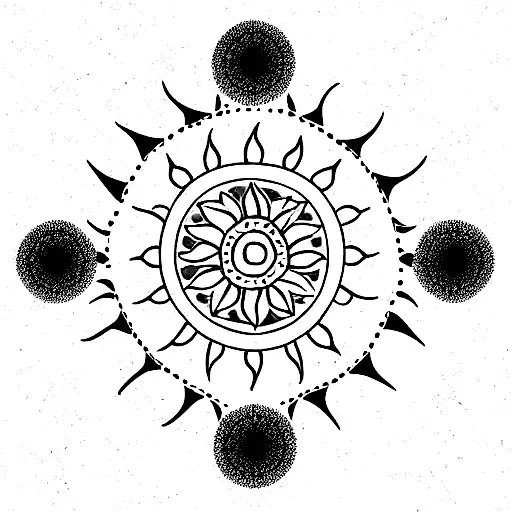 Sun And Mandala