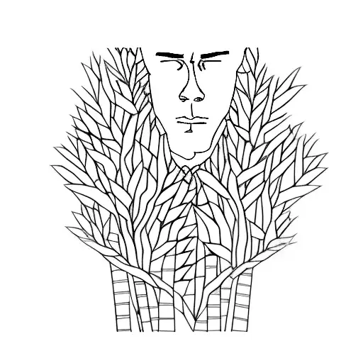 Harry Styles Surrounded By A Mesmerizing Forest