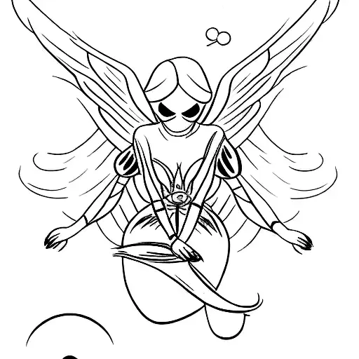 Blackwidow Spider An Angel