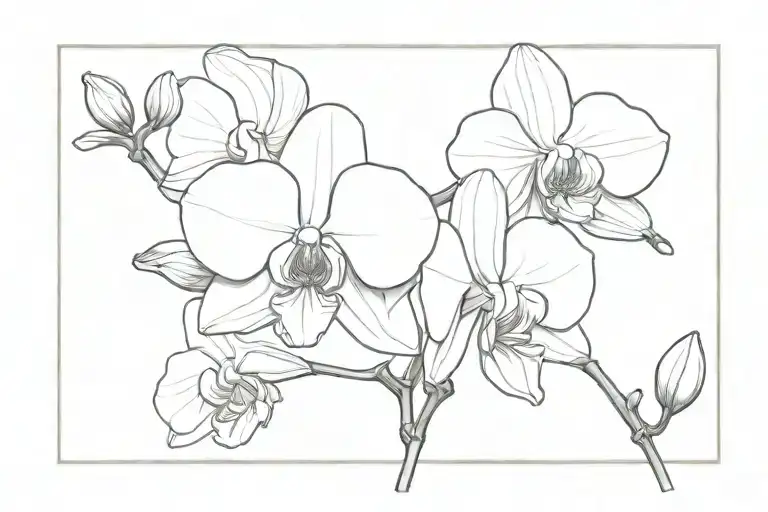 Orchid In Collarbones