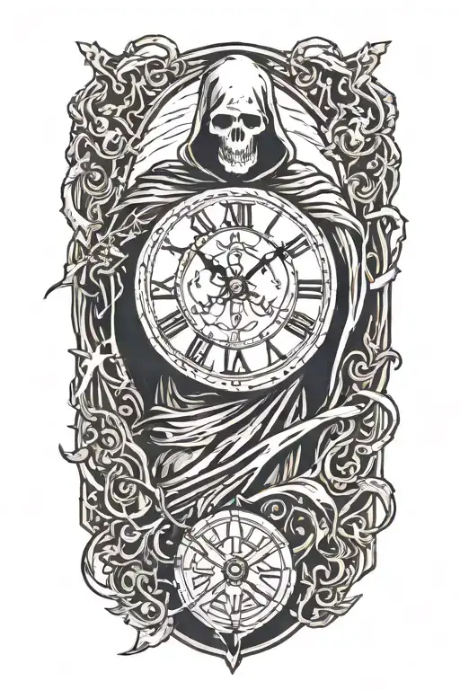 Reaper With A Clock