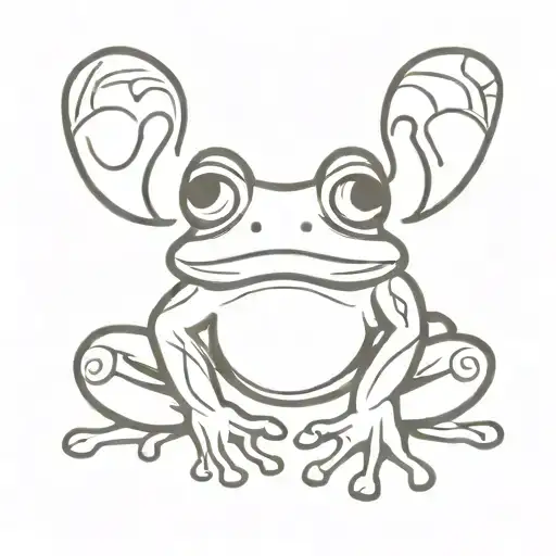 Cook Taino Frog Symbol