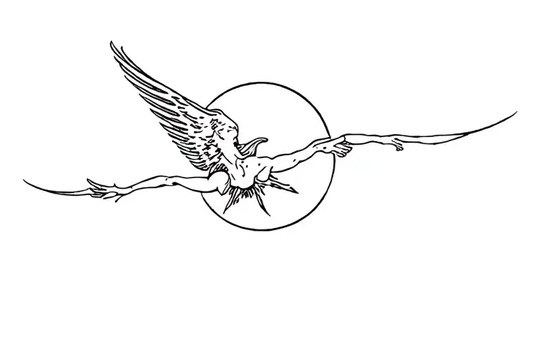 Icarus Falling From The Sun