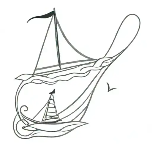 Sail Boat That Says True Love You