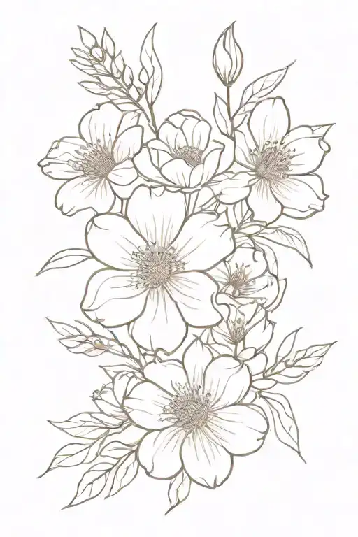 Birth Flower Bouquet