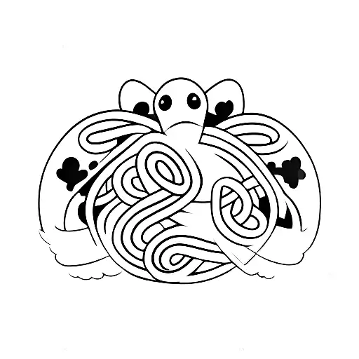 Cross Baby Footprint Dove