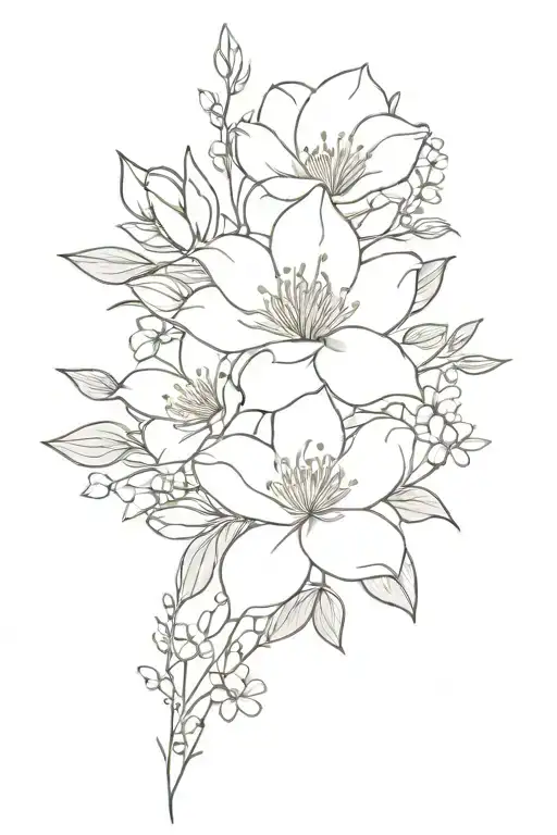 Birth Flower Bouquet