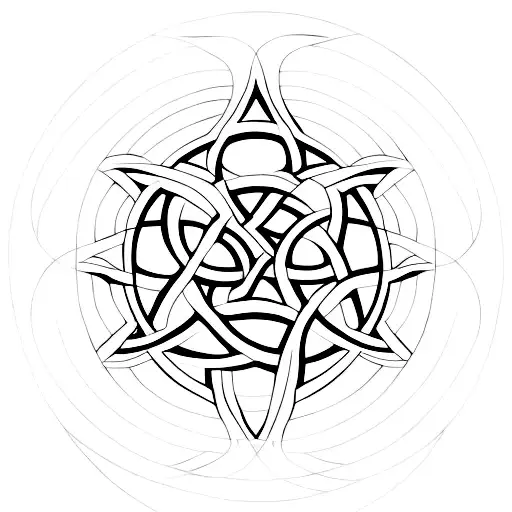 Tree Of Life Triquetra