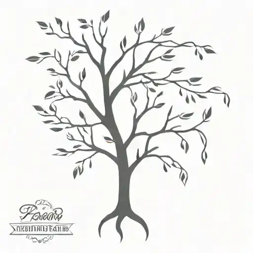 Poison Tree Silhouette