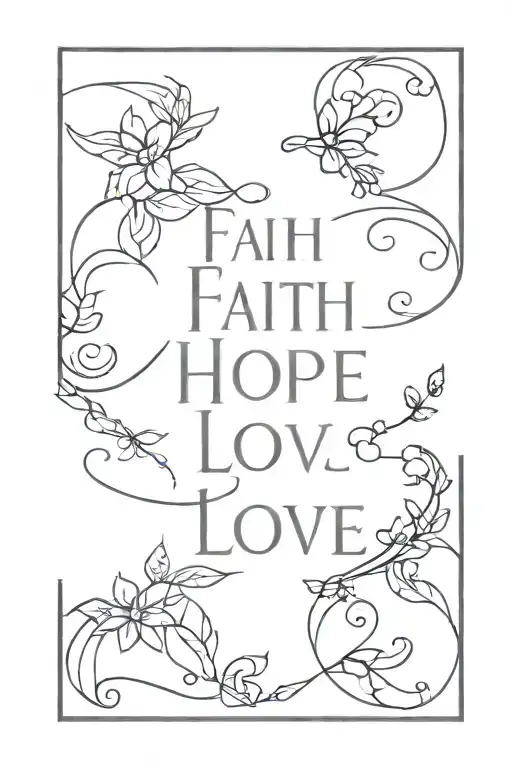 Faith Hope Love