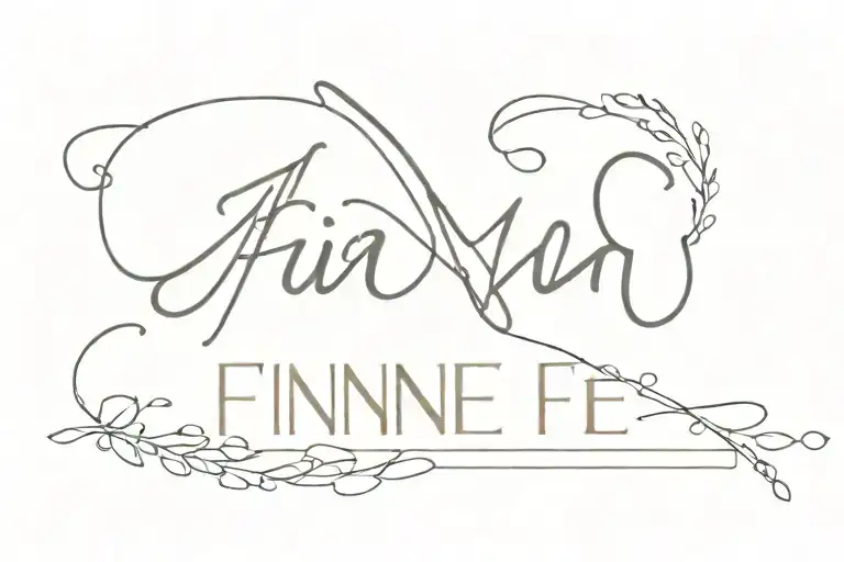 Combine Bracelet With Name Finn