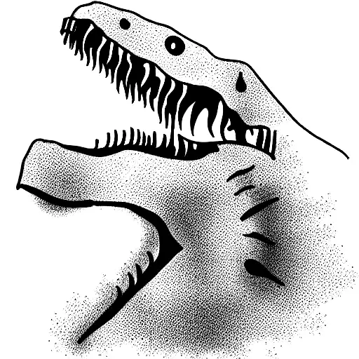 Basic Tyrannosaurus Rex Body Outline