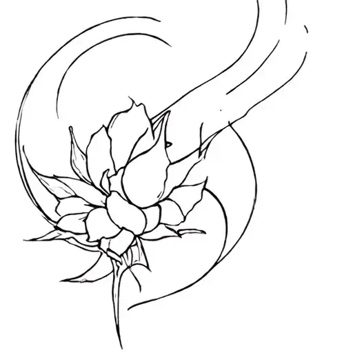 Tatto Anime Gothic Style