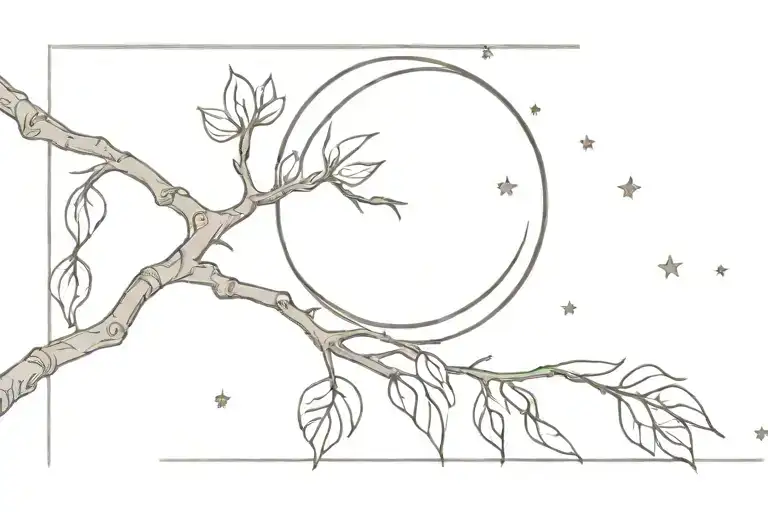 Moon On A Twig