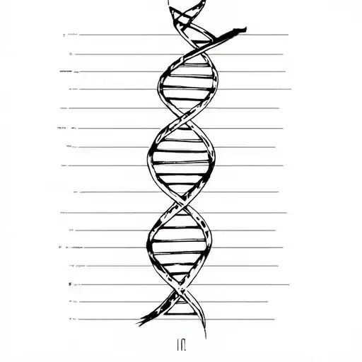 Dna Double Helix Breaking Apart