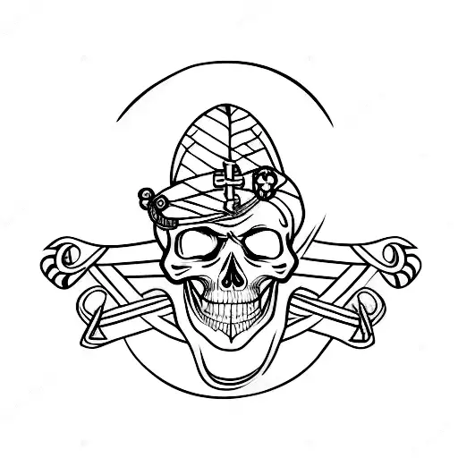 Simple Skull And Crossbones