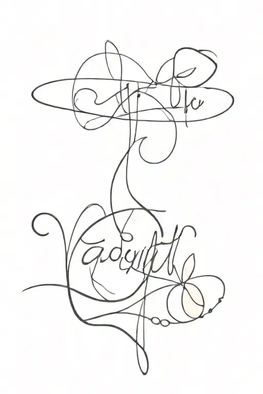 Script Lettering Laquita