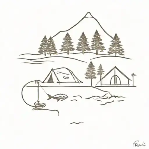 Camping And Fishing