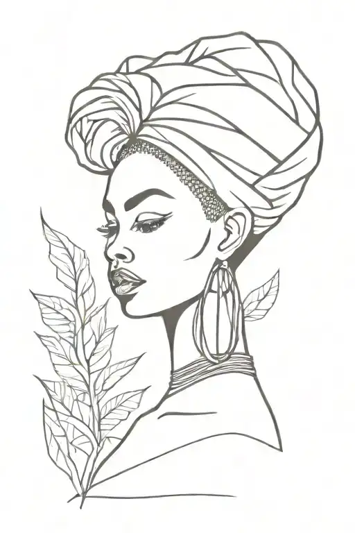 African Lady