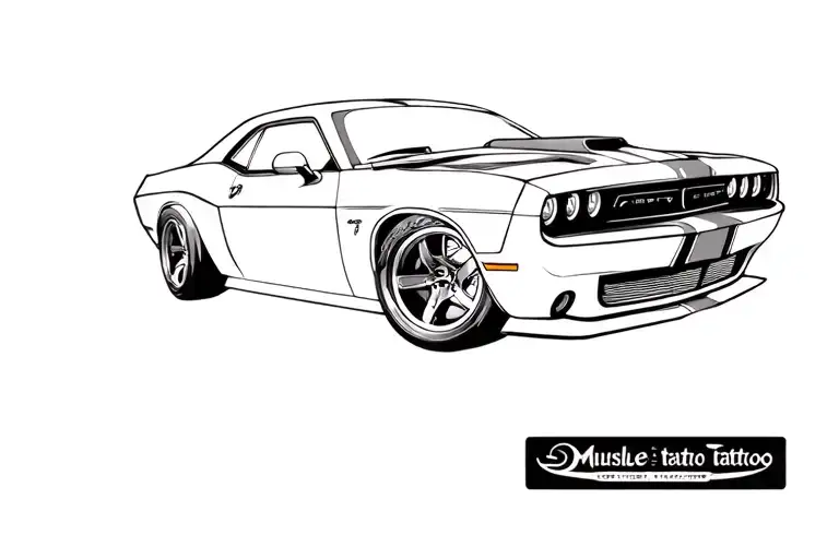 Challenger Muscle Car