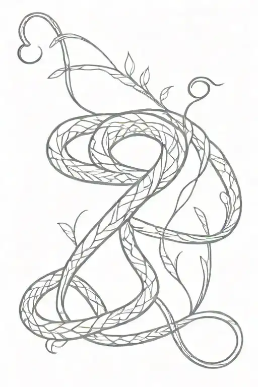 Snake And Vine Wrapping