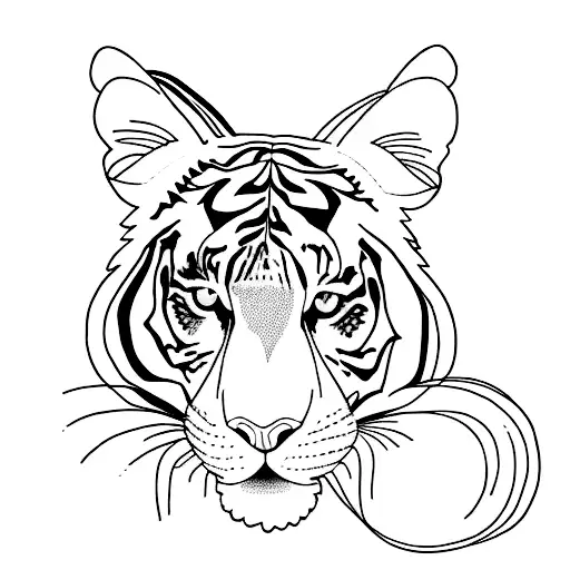 Half Horse Face Half Tigerlily