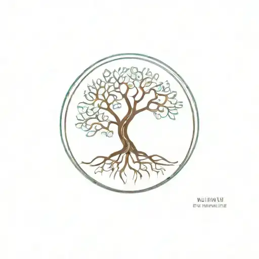 Sign Or Tree Of Life