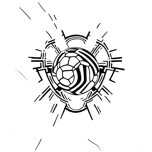 A Soccer Player With The Number 31 Incorporated Into The Design