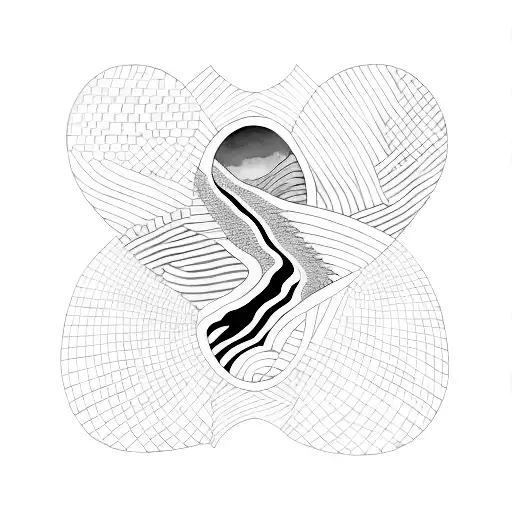 Tame Impala Album Cover Merged With Japanese Art Elements