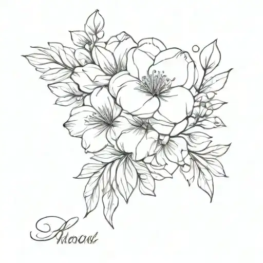 Birth Flower Bouquet