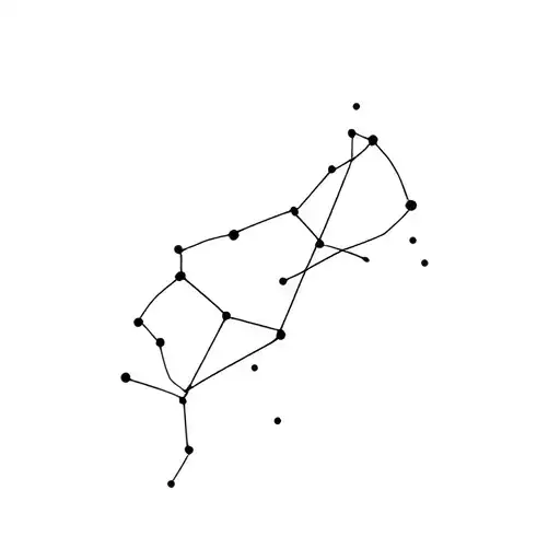 Abstract Cancer Constellation