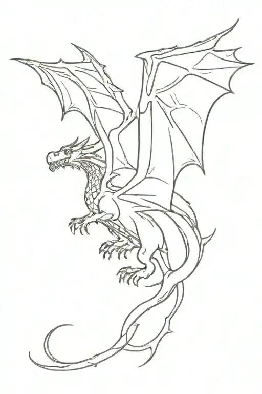 Dragon Flying