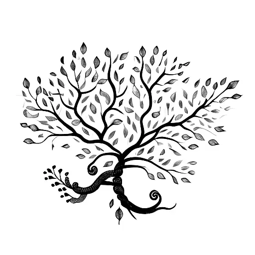 Garden Of Eden Tree Apple Snake Hand