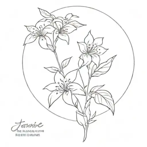 Jasmine Under Full Moon