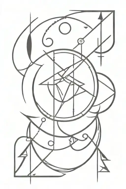 Native American Sigil Linear