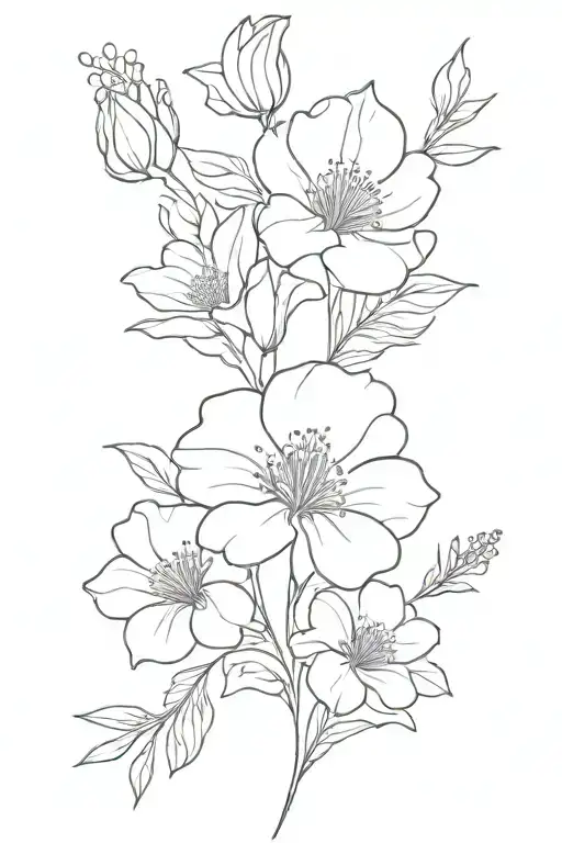 Birth Month Flower Bouquet