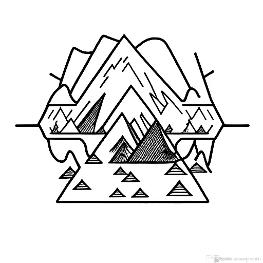 Mountain Blocking A Road